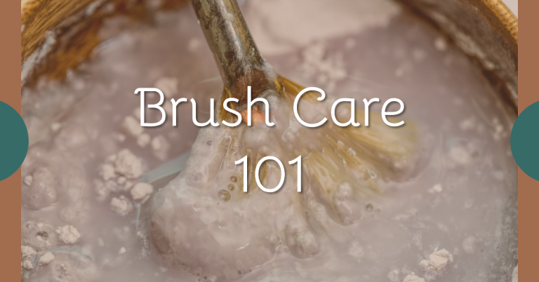how to clean oil paint brushes