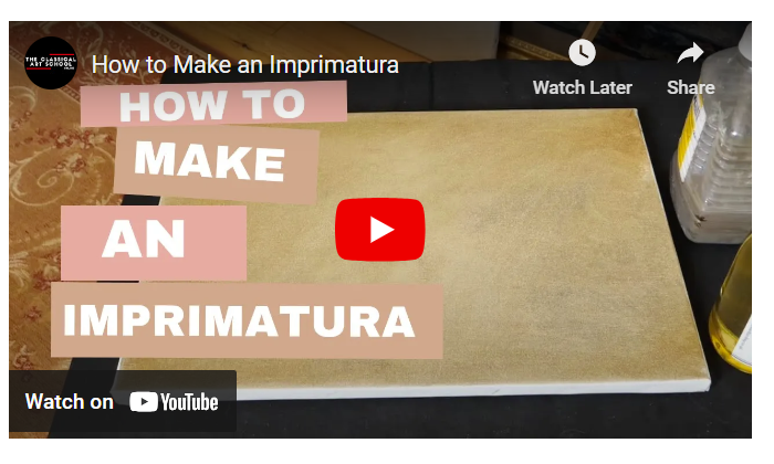Imprimatura in painting - everything you wanted to know, answered 5 how to make an imprimatura painting video