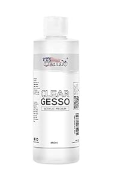 How to thin acrylic paint the right way 3 clear gesso
