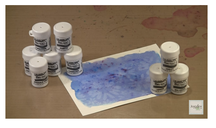 The Ultimate Guide to Brusho Painting for Beginner Artists 4 Brusho crystals tutorial video