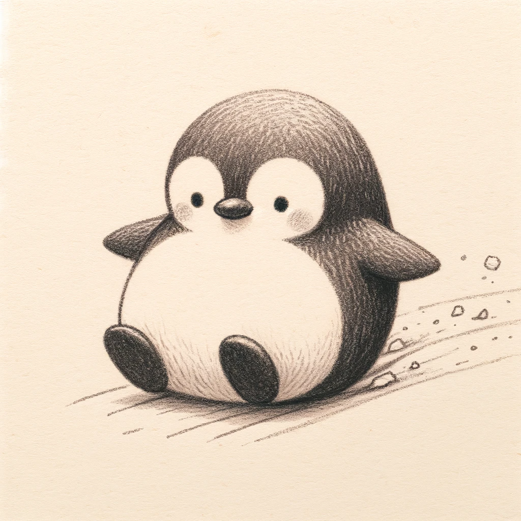 63 Easy Drawing Ideas for Beginner Artists To Draw In Pencil 51 penguin drawing