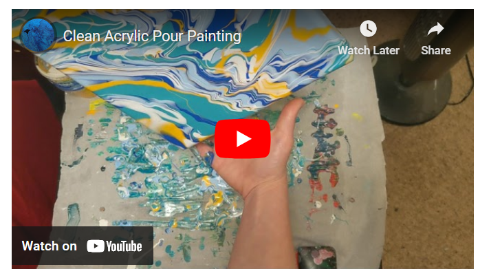 13 Acrylic Flow Painting Techniques: Ultimate Guide 2 Clean Pour video