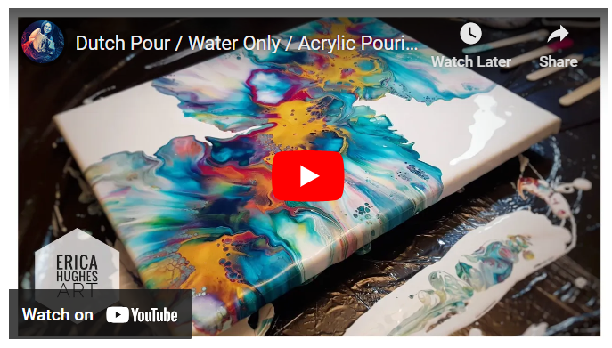 13 Acrylic Flow Painting Techniques: Ultimate Guide 3 Dutch Pour video