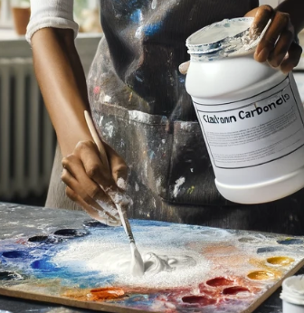 What Is A Good White Gouache Substitute? Best Paint Tips For Artists 1 mixing calcium carbonate to make white gouache