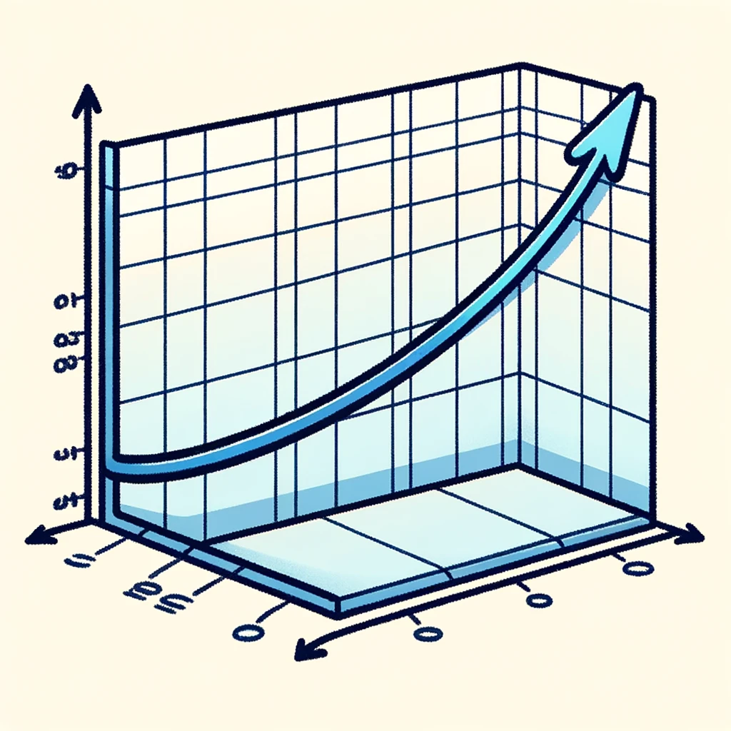 How to Become a Concept Artist: Guide to a Creative Career 6 trends chart with blue arrow