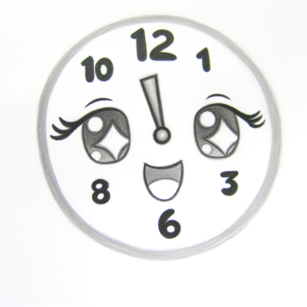 Top Stuff to Sketch, 38 Ideas To Draw In Your Sketchbook 2 clock face easy stuff to sketch