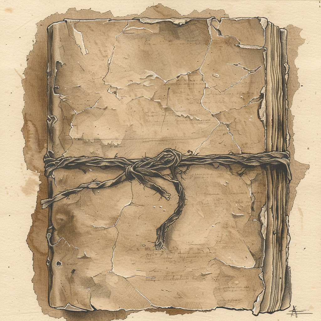 52 Healing Broken Drawing Ideas to Mend a Heart 50 A Worn-Out Diary With Frayed Edges