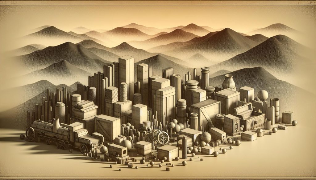 How To Create Realistic Depth to Your Drawings: Easy Ways 3 Techniques for Creating Depth showing a city scape of shadows