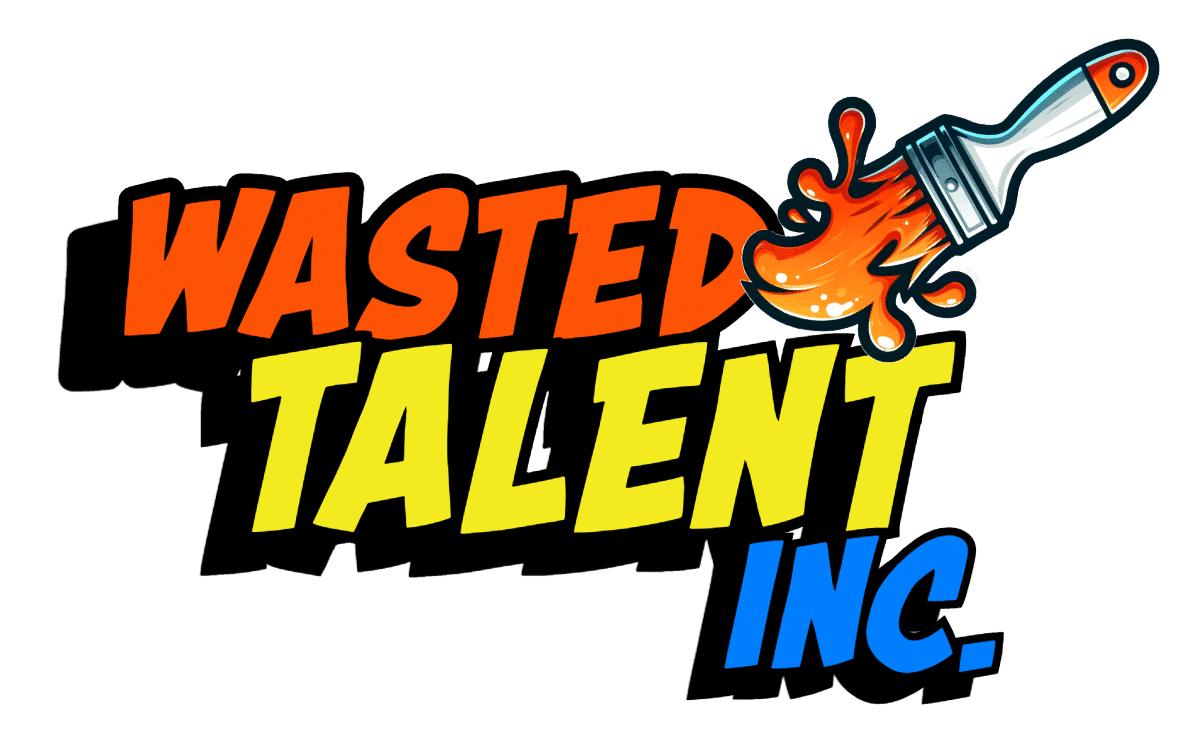 wasted talent inc new logo