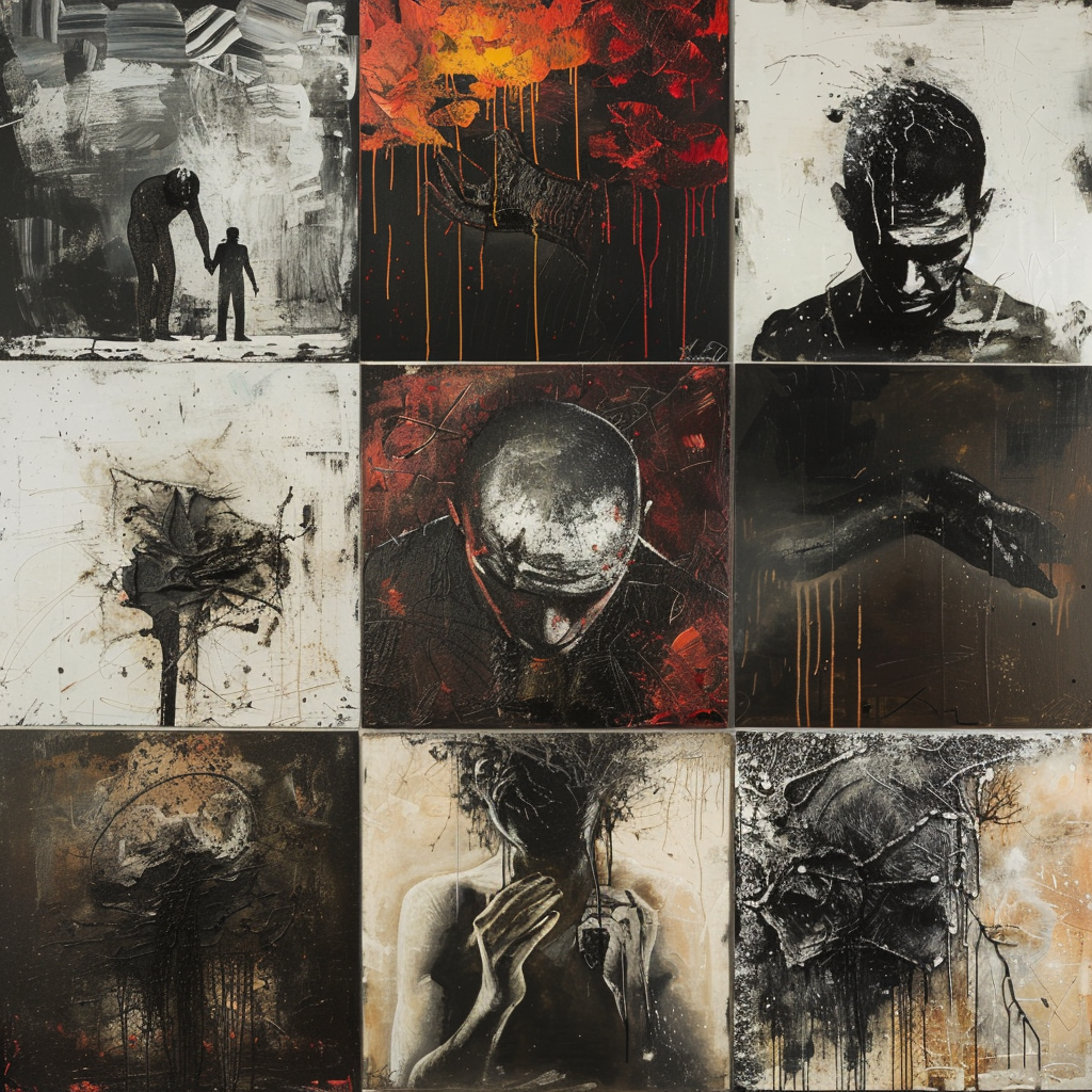 8 Depression Painting Ideas for Emotional Relief 2 depression painting ideas featured