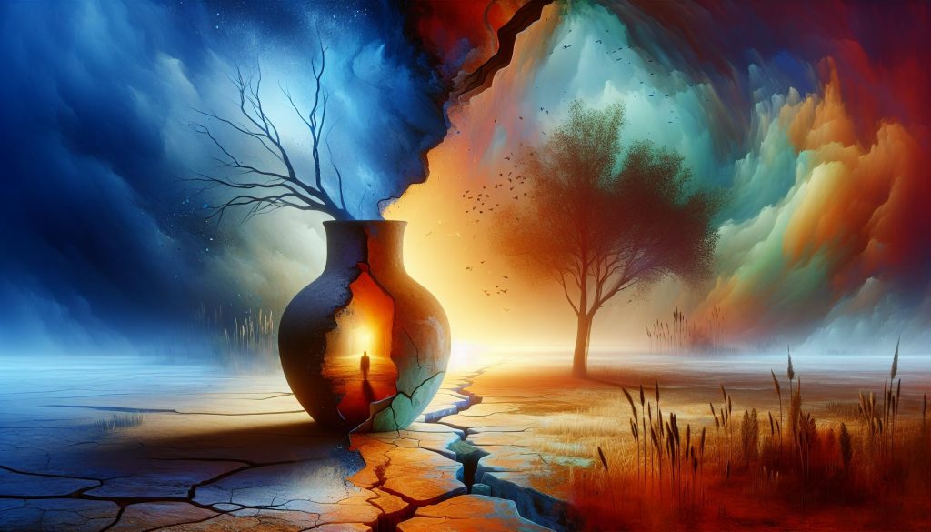 8 Depression Painting Ideas for Emotional Relief 9 using color when making depressive painting