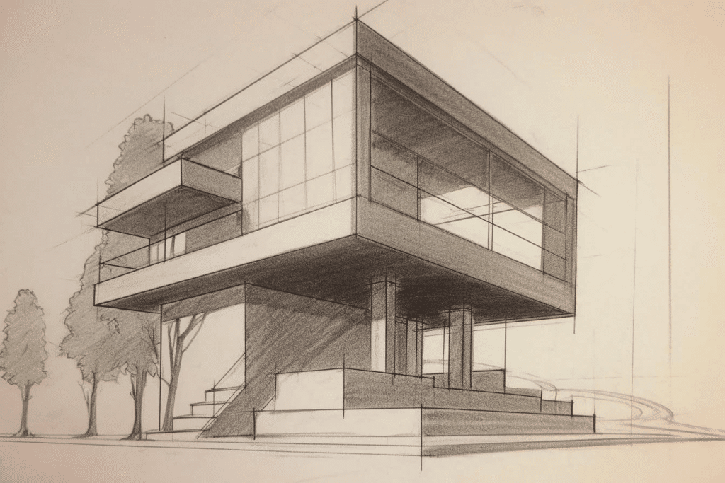 Mastering 2 Point Perspective Drawing: Easy To Draw Ideas 14 2 point perspective architectural details
