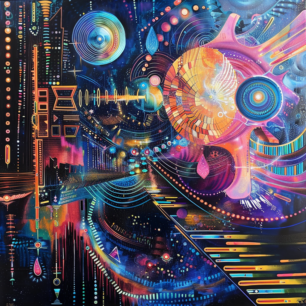 15 Easy Y2K Painting Ideas That Wow: Get Creative 3 Inspired by the changes in music and religious symbolism, this y2k painting idea also focuses on things moving fast and society moving from the more colorful 80's and 90's to a darker unknown.