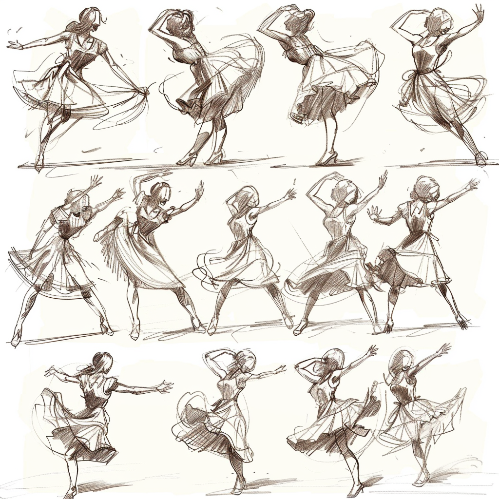 Ultimate 51 Reference Images Of Female Poses for Artists 43 Fashion Photography Poses mid twirl
