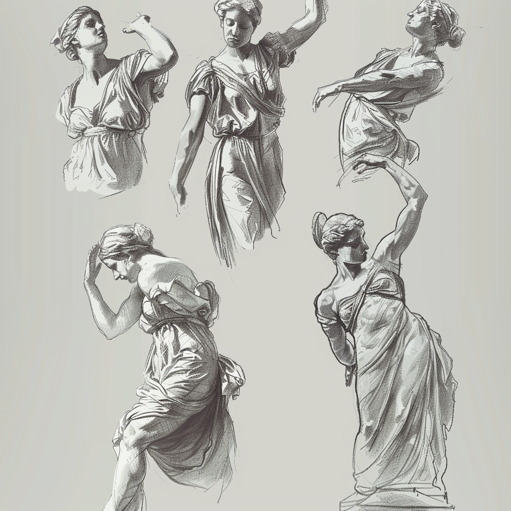 Ultimate 51 Reference Images Of Female Poses for Artists 13 classic pose female reference 3