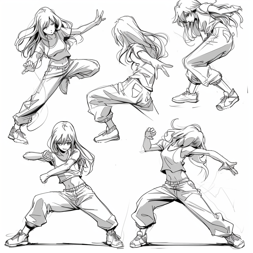 Ultimate 51 Reference Images Of Female Poses for Artists 39 dynamic female action pose 1