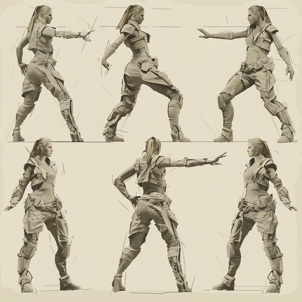 Ultimate 51 Reference Images Of Female Poses for Artists 15 female action pose reference