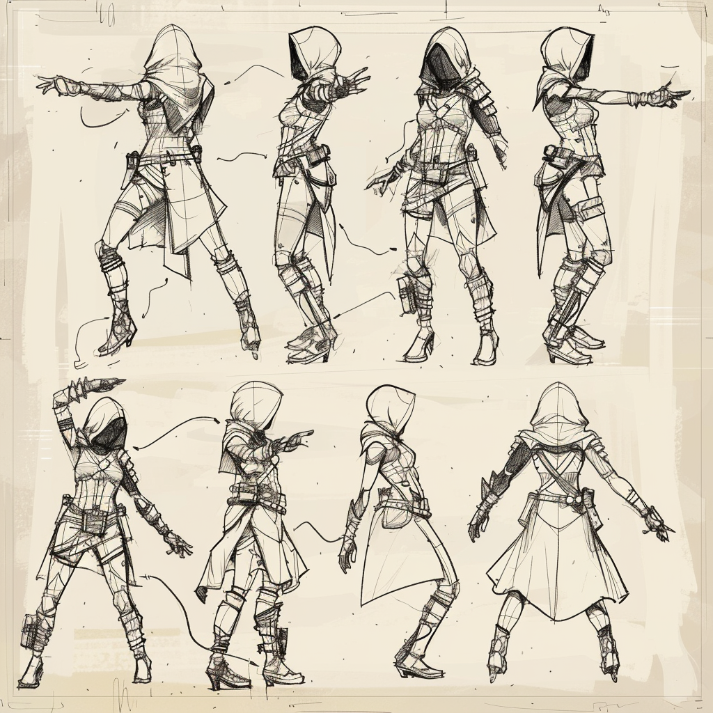 Ultimate 51 Reference Images Of Female Poses for Artists 14 female action scifi and fantasy pose reference