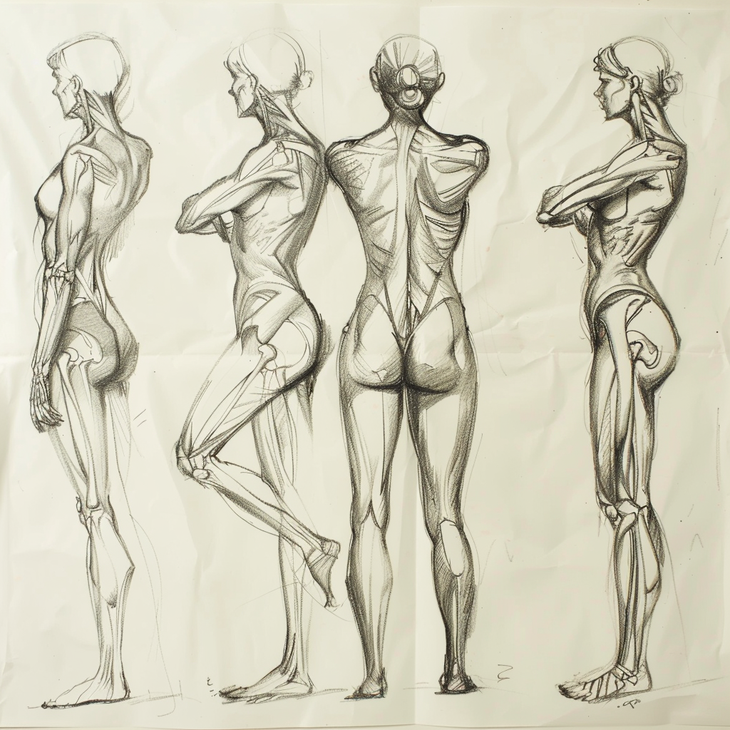 Ultimate 51 Reference Images Of Female Poses for Artists 31 female anatomical pose reference images 2