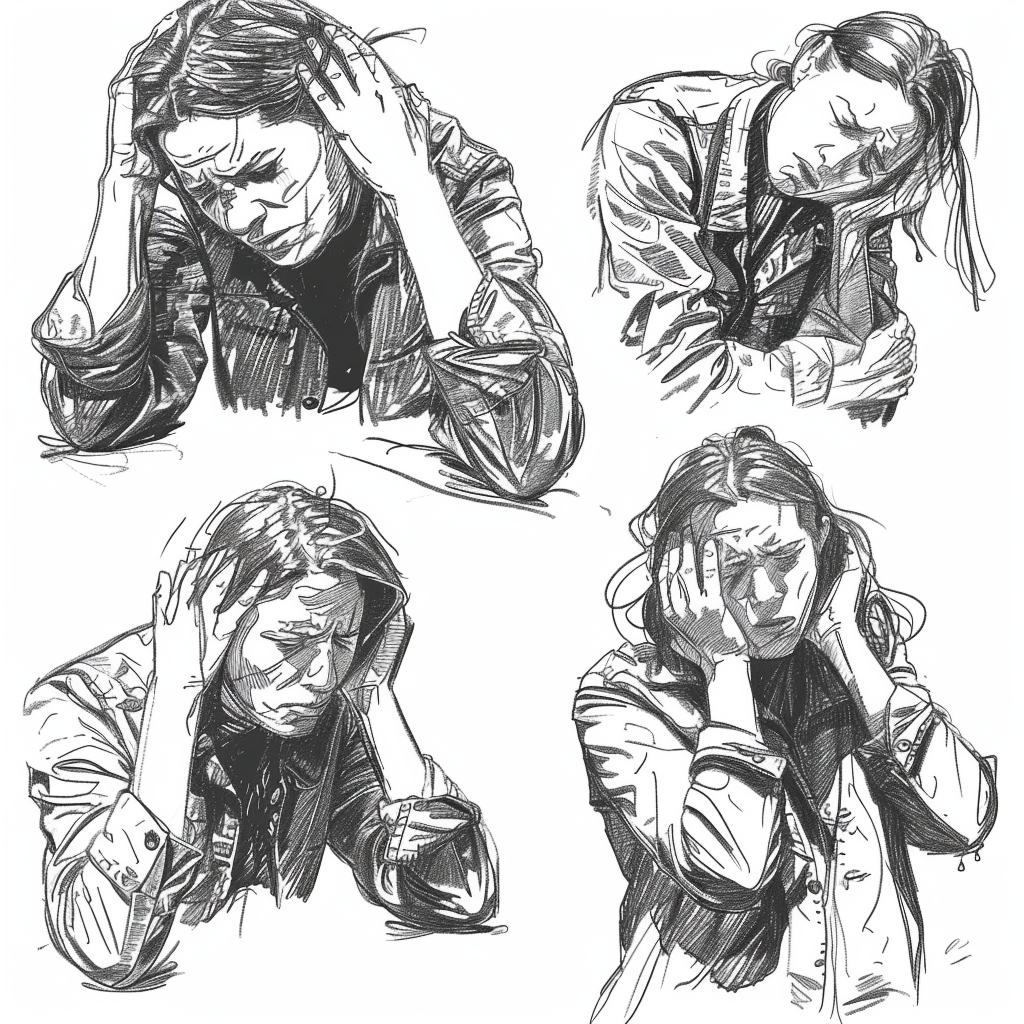 Ultimate 51 Reference Images Of Female Poses for Artists 18 female emotive pose reference 2