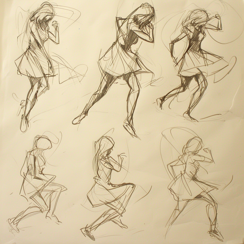 Ultimate 51 Reference Images Of Female Poses for Artists 7 female gesture pose reference 2