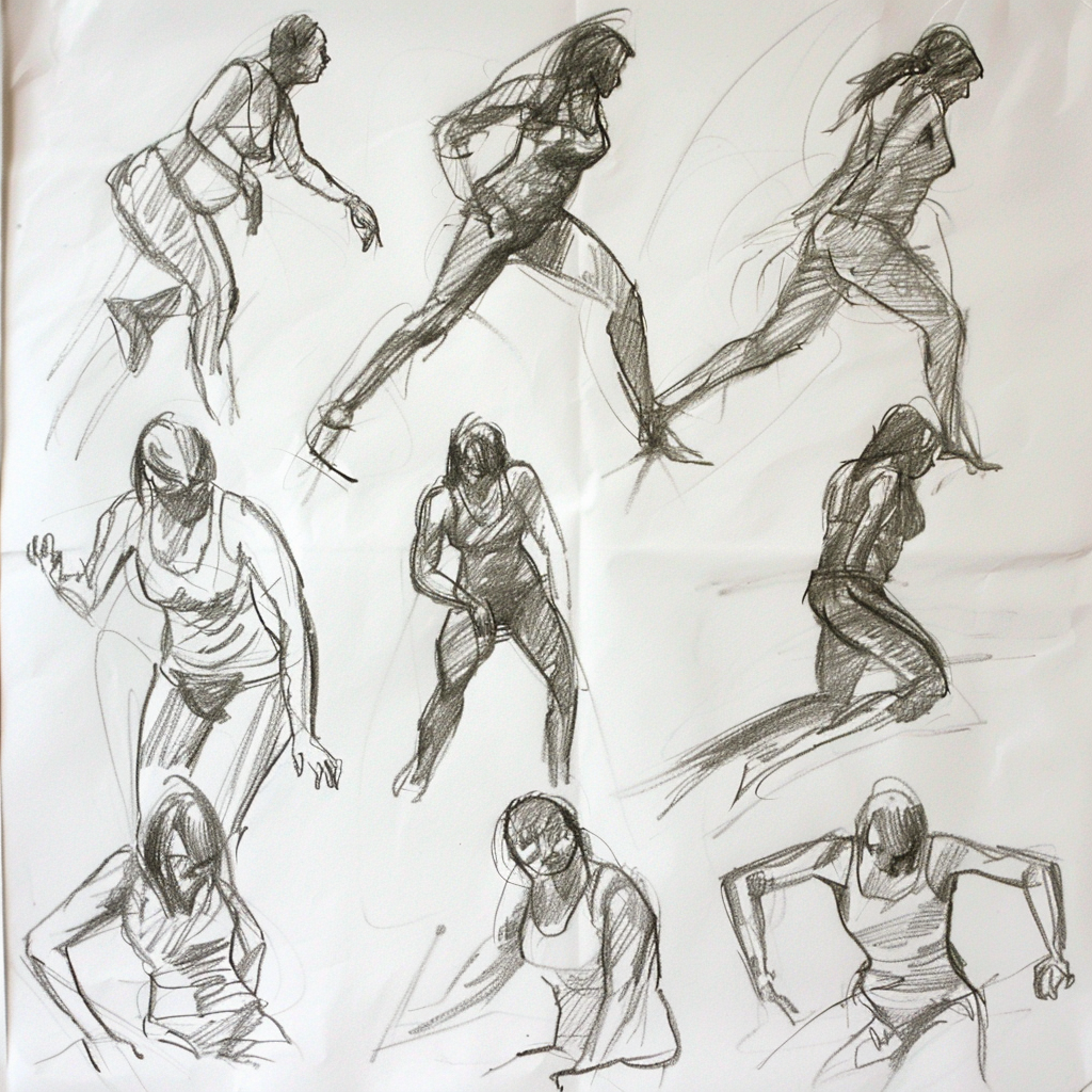 Ultimate 51 Reference Images Of Female Poses for Artists 8 female gesture pose reference 3