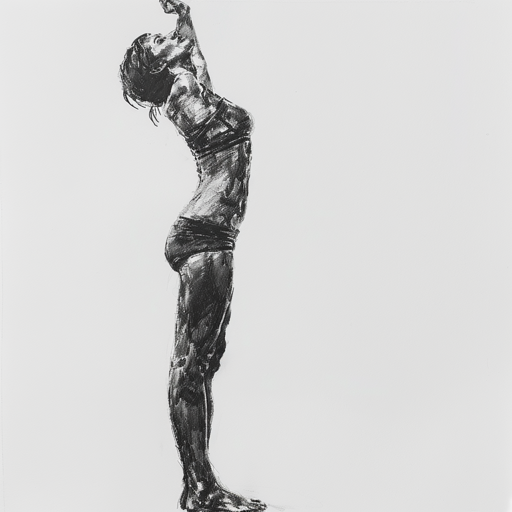 Best Life Drawing Poses: Techniques & Figure Reference Poses 4 female standing pose for life drawing poses