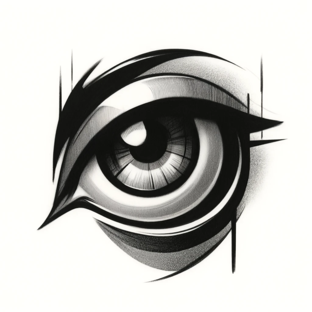 27 Cool Drawing Ideas of Eyes: From Realistic to Anime 18 graffiti eye drawing with Bold, vibrant, often part of a larger colorful piece. Suitable for street art styles.