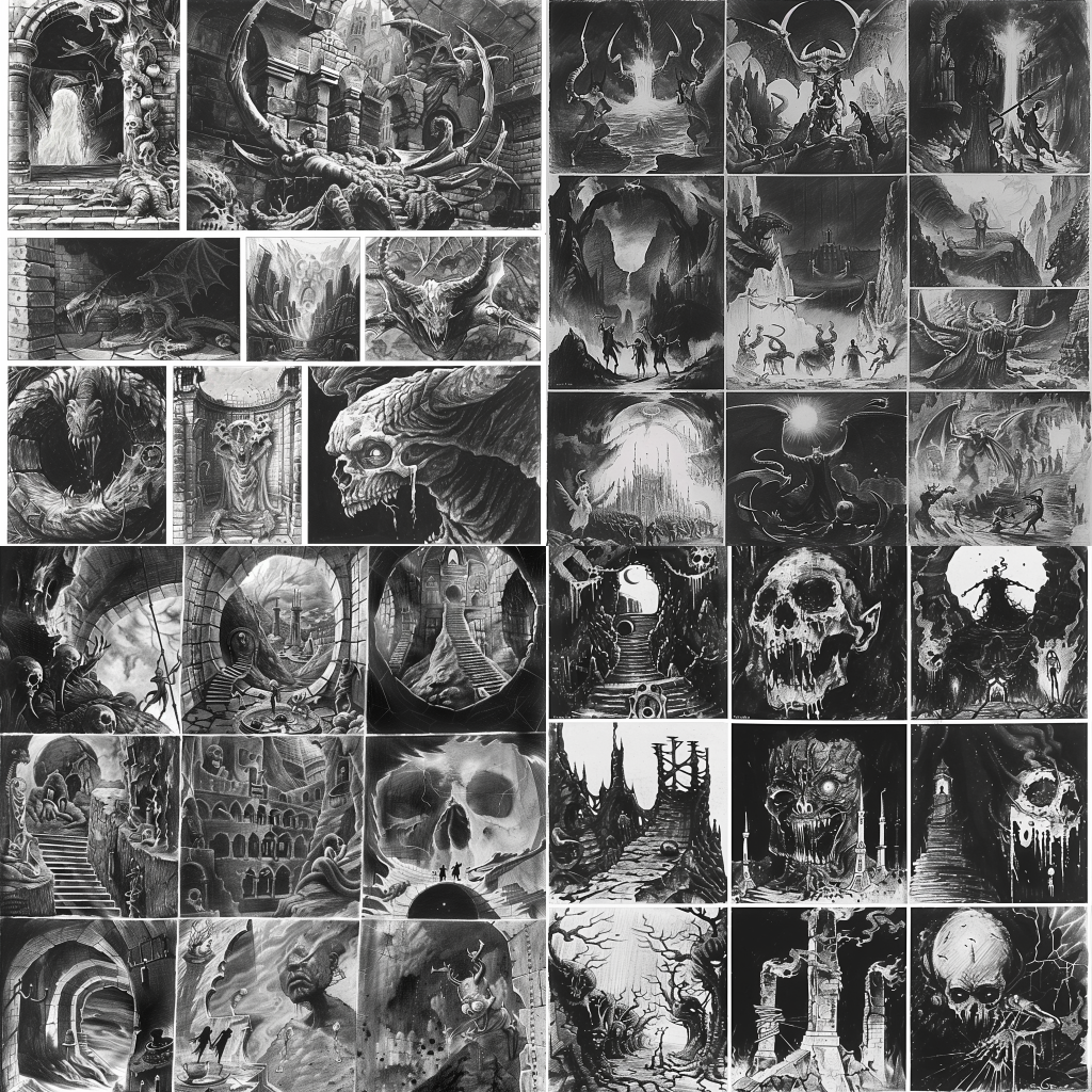 Over 500 Drawing Ideas & Inspiration To Unlock Your Dark Art 17 Demonic rituals in hidden locations.