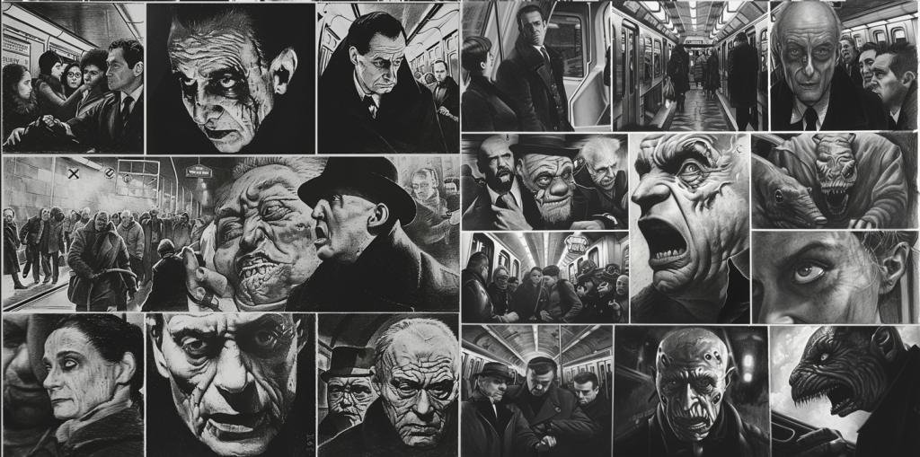 Over 500 Drawing Ideas & Inspiration To Unlock Your Dark Art 5 Classic monsters in modern settings (e.g., a vampire in a crowded subway).
