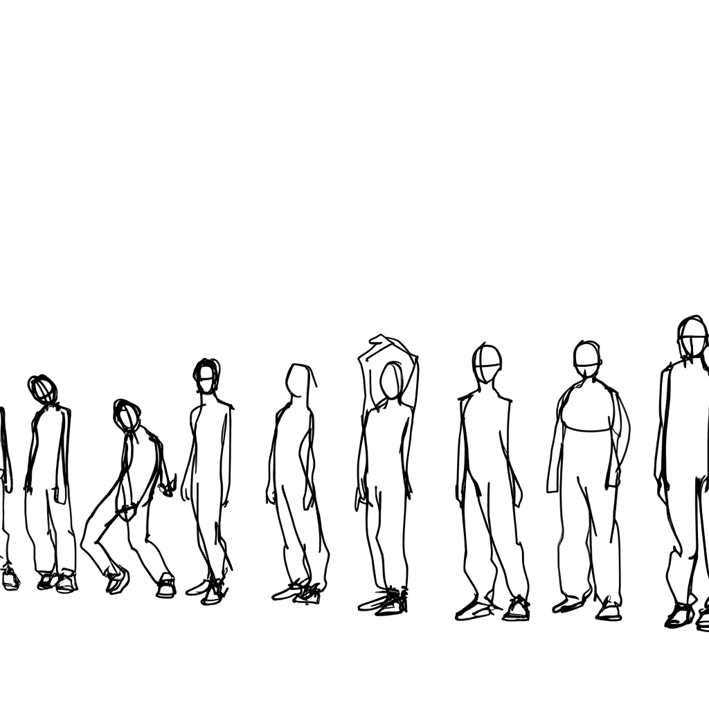 Master Dynamic Poses: Group Drawing Base Tips and References 3 basic gesture poses