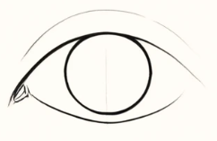 27 Cool Drawing Ideas of Eyes: From Realistic to Anime 32 Drawing an eye Step 1 - Think of it as drawing the top view of an almond on your paper.