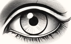 27 Cool Drawing Ideas of Eyes: From Realistic to Anime 35 drawing an eye Step 4 - The last step involves adding those tiny details that make your drawing pop.