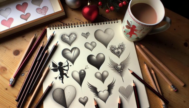love drawing ideas easy