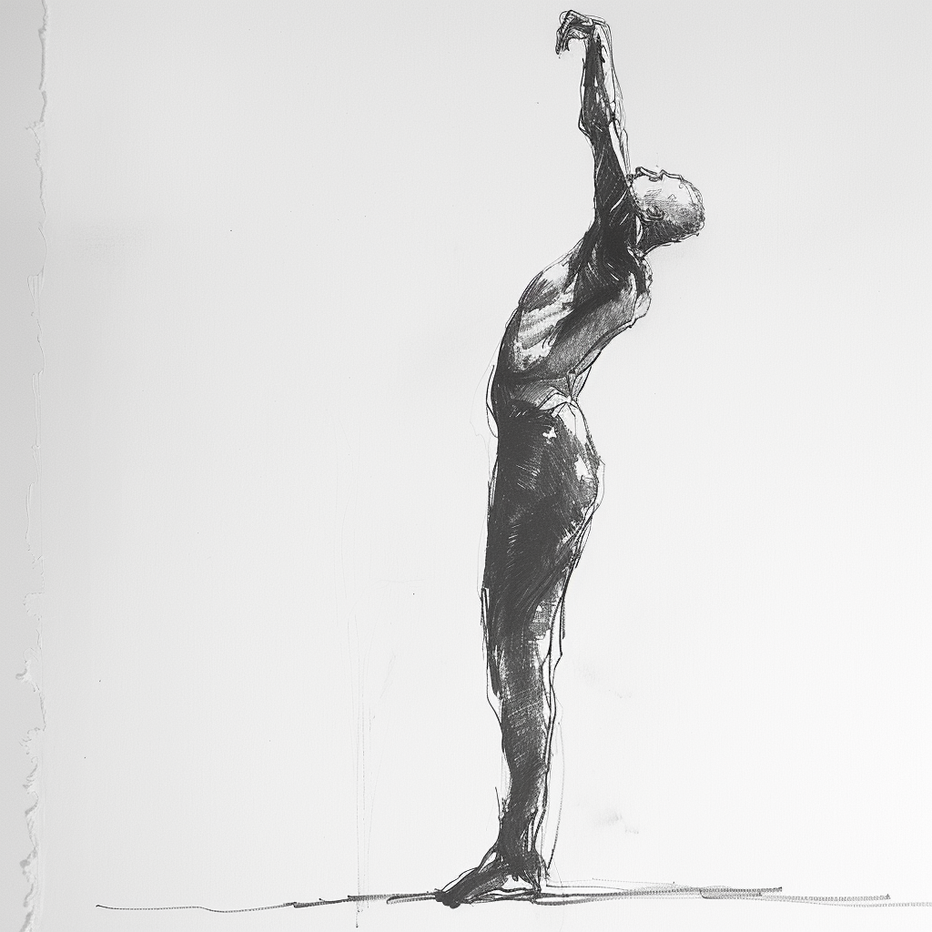 Best Life Drawing Poses: Techniques & Figure Reference Poses 2 male standing pose for life drawing poses