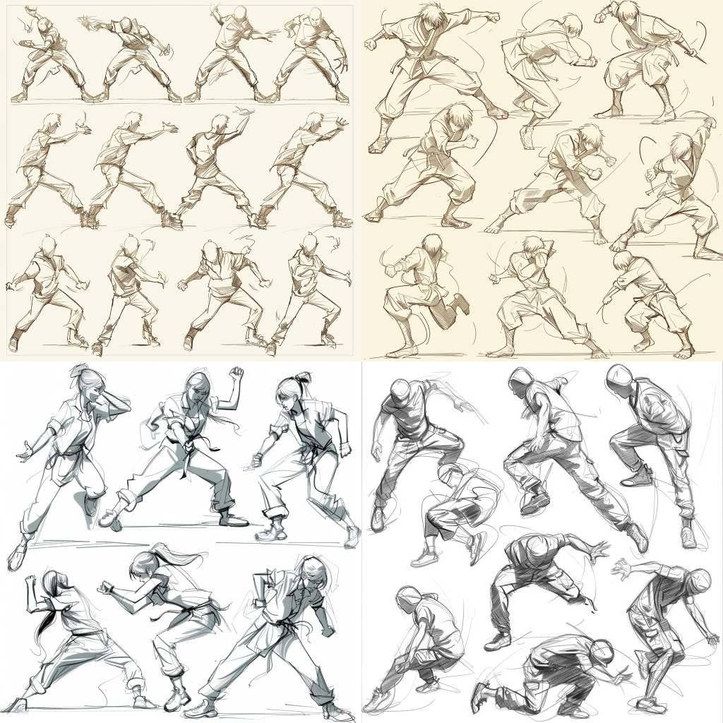 Ultimate Anime Drawing Ideas: Characters, Emotions & Dynamic Poses 11 anime dynamic action poses