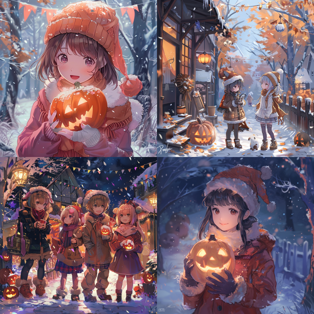Ultimate Anime Drawing Ideas: Characters, Emotions & Dynamic Poses 6 anime seasonal scenes