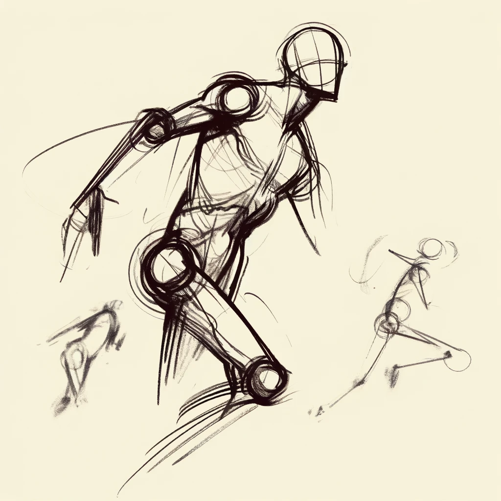 A Guide To Human Figure Drawing: Techniques, Challenges, and Practice Tips 7 breaking the human body down into basic shapes