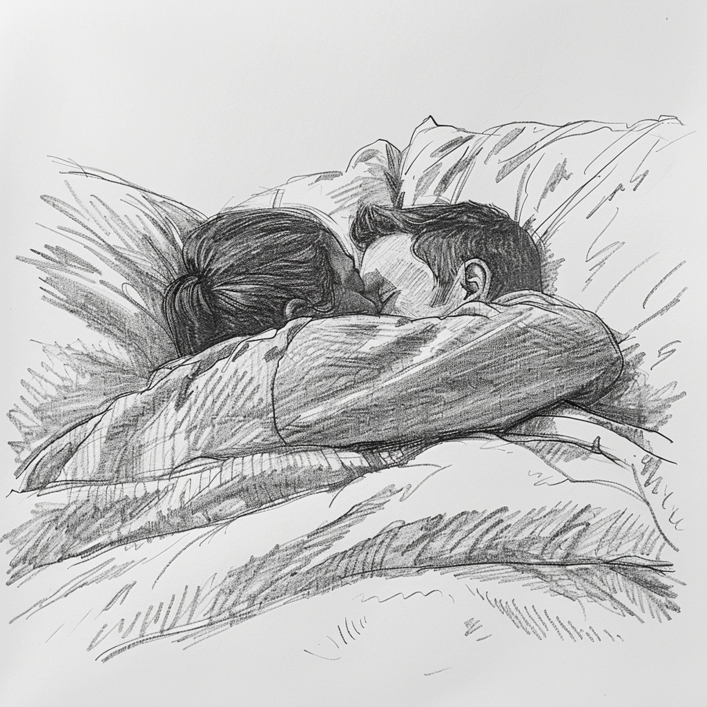 couple in bed