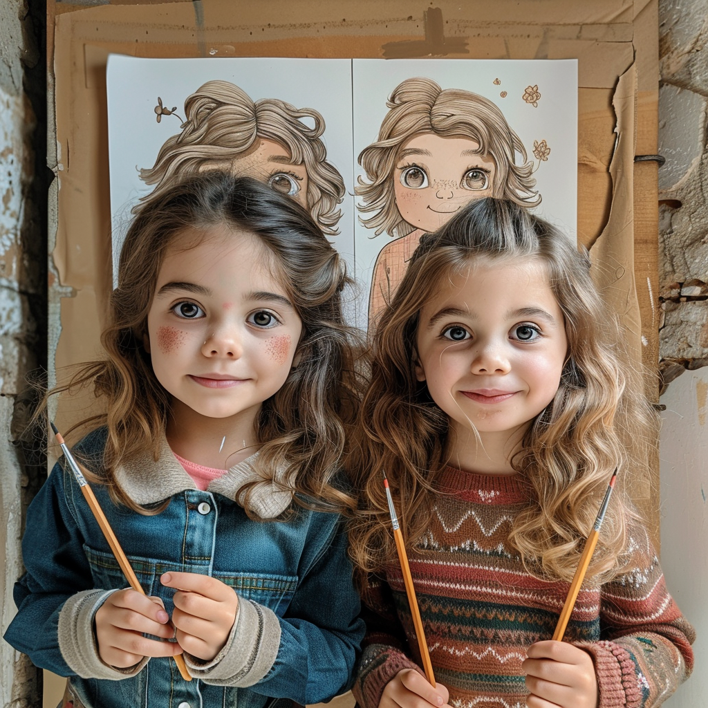 30+ Best Friend Drawing Ideas For Girls (Women, Teens and Preteens) 43 drawing yourself as a cartoon character