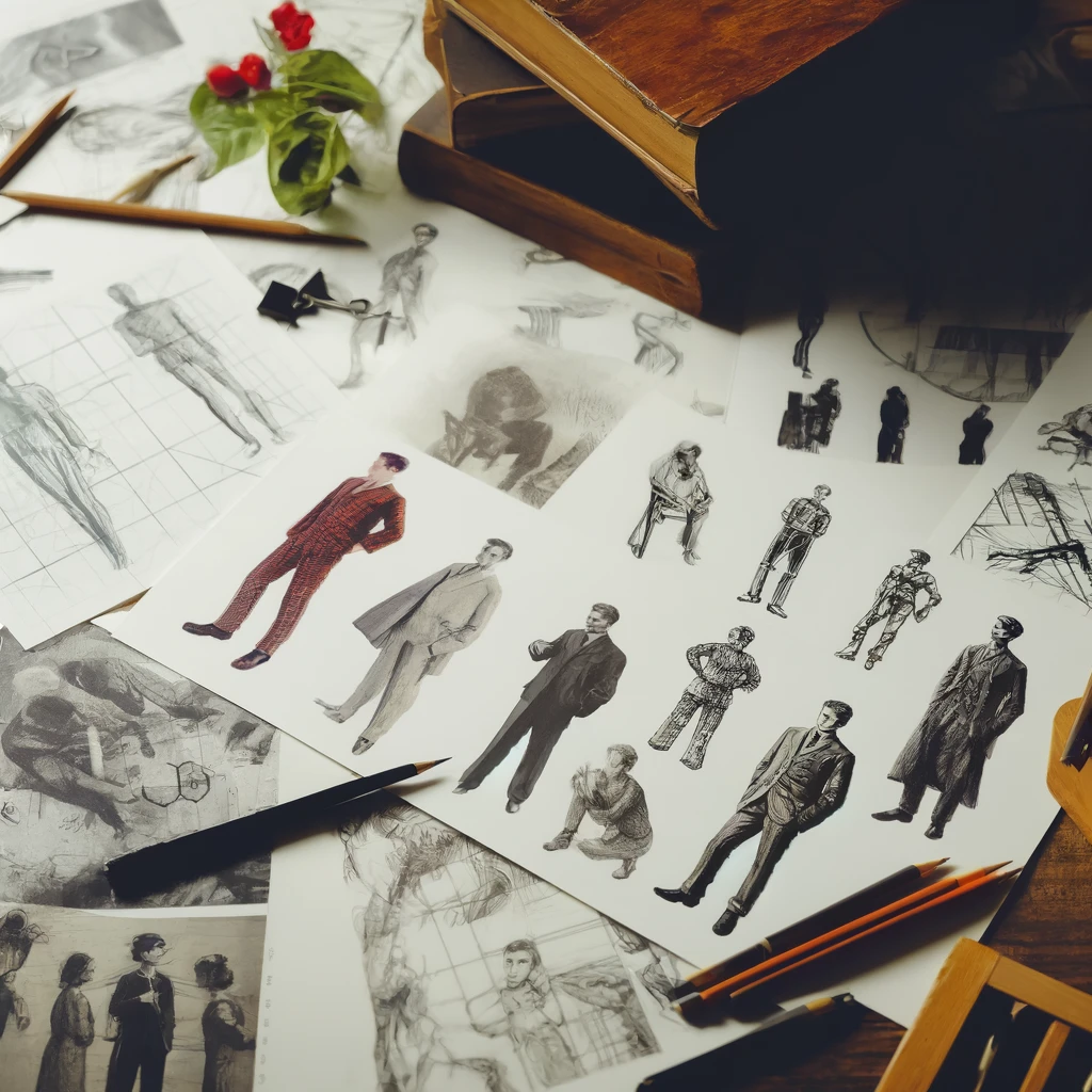 A Guide To Human Figure Drawing: Techniques, Challenges, and Practice Tips 3 human figure drawing reference poses and images