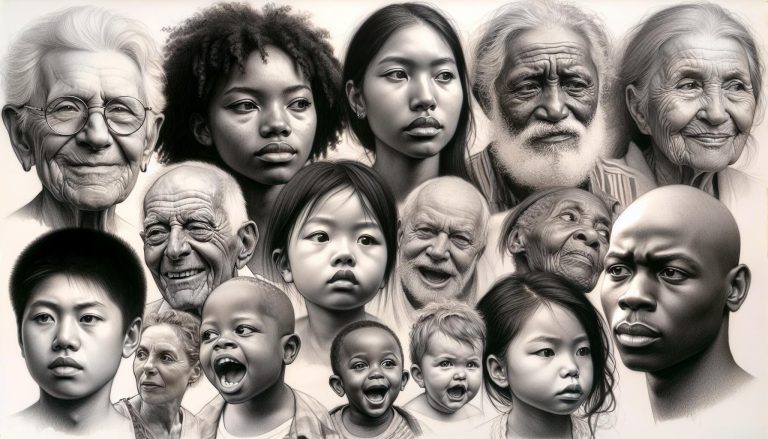 mastering drawing facial expressions with lots of faces and facial expressions being displayed