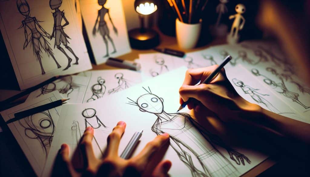 Master Anime Art Base: A Guide to Drawing & Digital Enhancement 5 planning anime artwork
