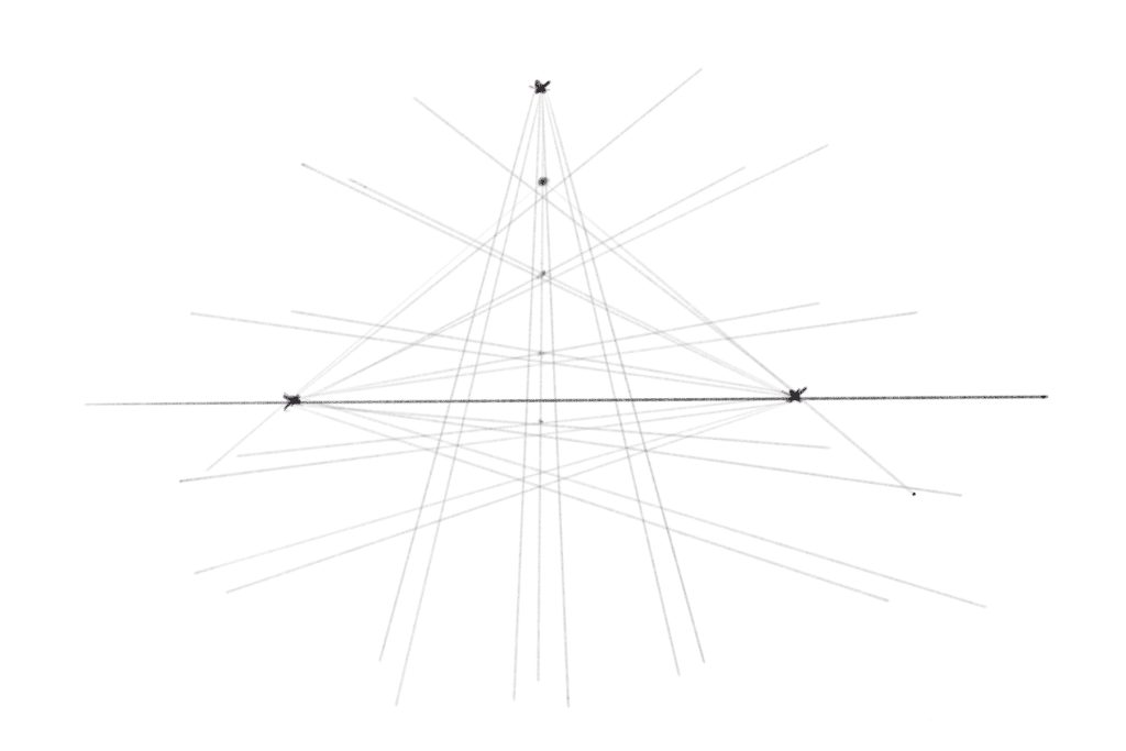 Master Three Point Perspective With This Step-by-Step Guide 9 Now adding some lines to help define the 3D look for each floor for three Point Perspective drawing