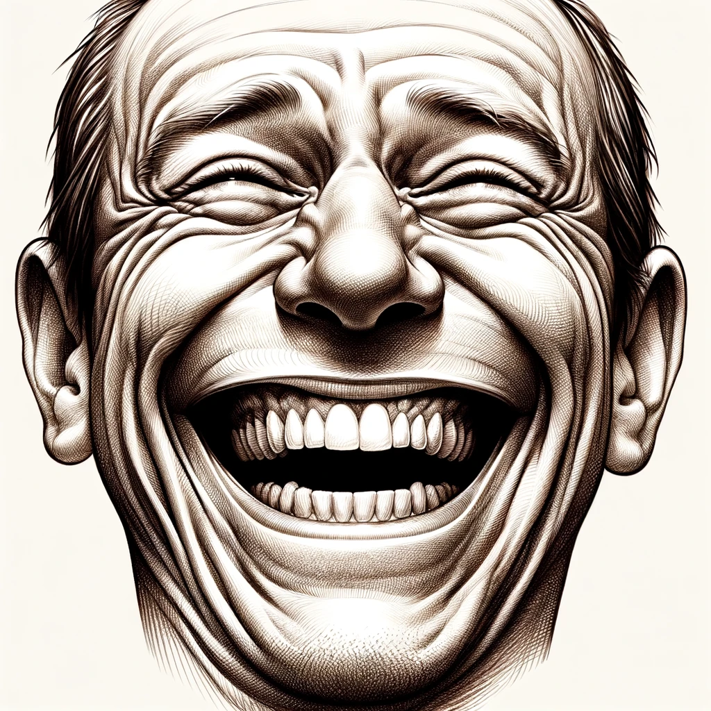 Ideas for Drawing Face Expressions: How To Draw Expressive Faces 25 amused face expression drawing