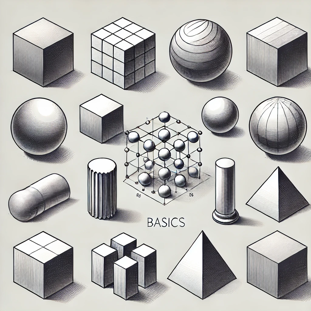 Master Art Basics: Fundamentals for Artists to Learn Core Skills 3 form and structure for art basics