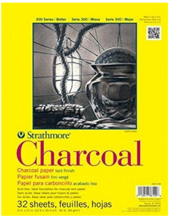 Must Have Art Tools for Drawing: Supplies for Every Artist 8 cold pressed paper for charcoal or pastel