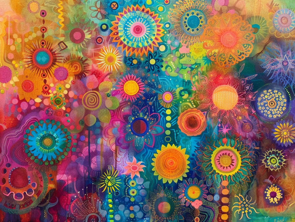 20 Intuitive Art Examples To Inspire Creative Freedom and Self-Discovery 18 intuitive art spiritual art example 3