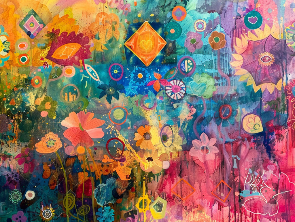 20 Intuitive Art Examples To Inspire Creative Freedom and Self-Discovery 14 intuitive art spiritual art example 7