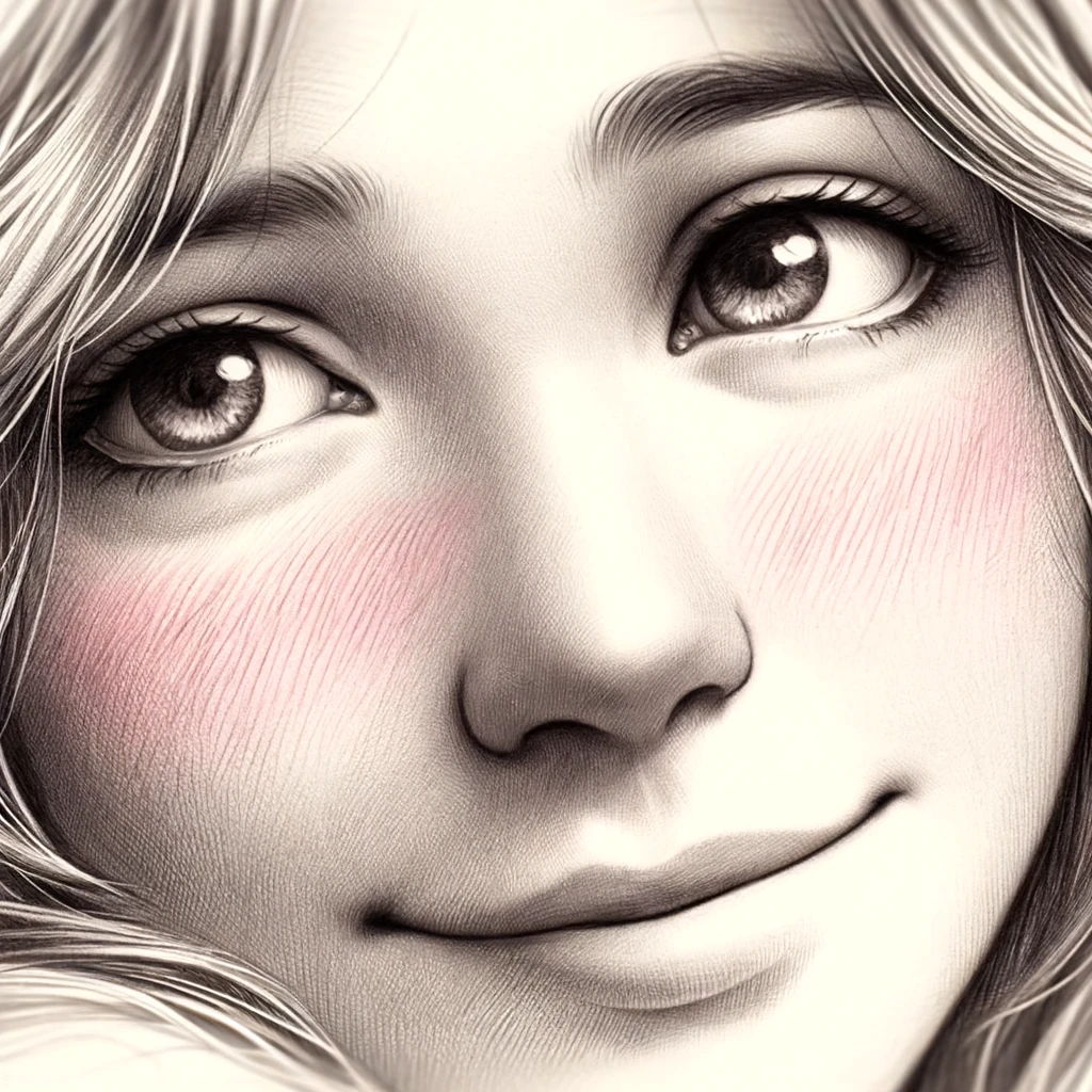 Ideas for Drawing Face Expressions: How To Draw Expressive Faces 15 loving face drawing